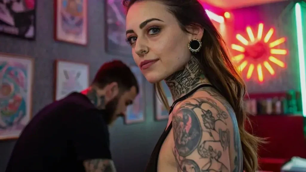 Hyper-detailed digital concept generated using AI Tattoo Prompting for Micro-Realism Designs.