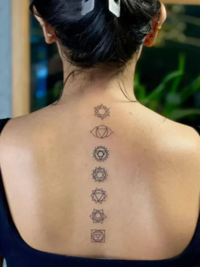 Spine Chakra Sacred Geometry Tattoo: How US Stars Get Inked